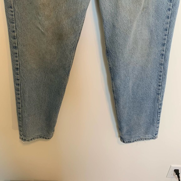 Carhartt Mens Relaxed Fit Jeans Size 36 X 32 Light Wash Work Pants 100% Cotton - Picture 13 of 16